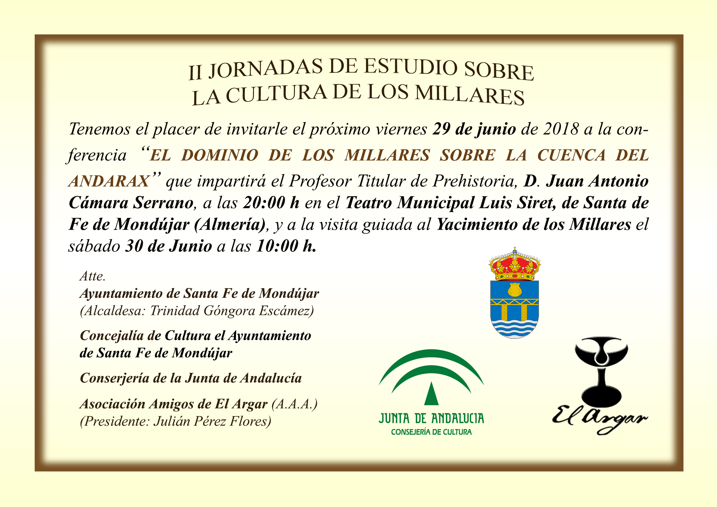 Invitación Millares Junio 2018